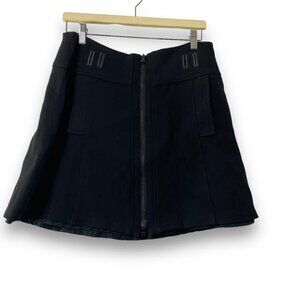 Proenza Schouler Italy  Minis kirt with Leather accents sz 8